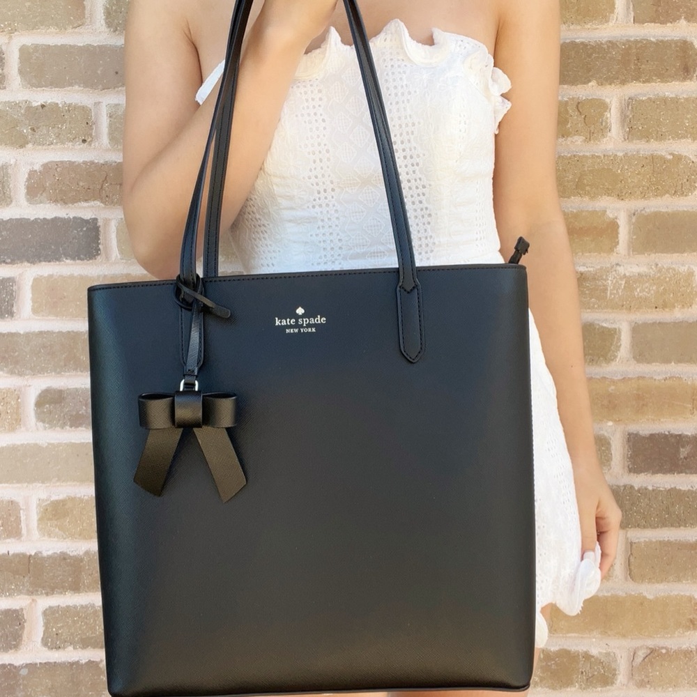 Kate Spade Brynn Saffiano Top Zip North South Tote - Picture 3 of 4